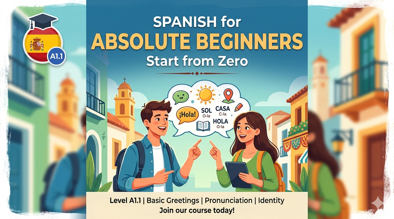 Spanish for Absolute Beginners: Start from Zero